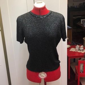 retro feel evening sweater